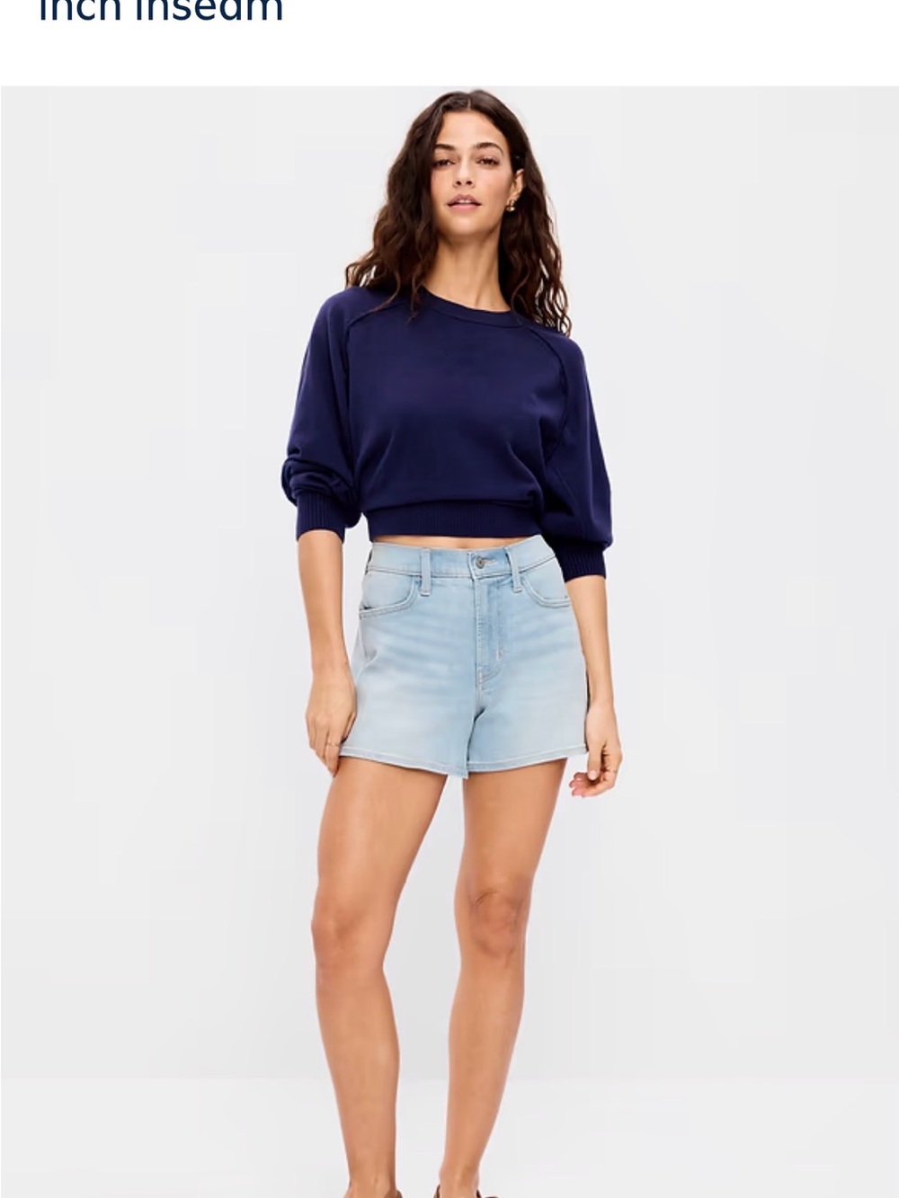 Old Navy Light Wash Denim Shorts